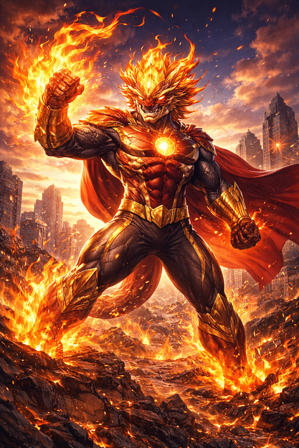 Solaron Fire/Fighting Hero
