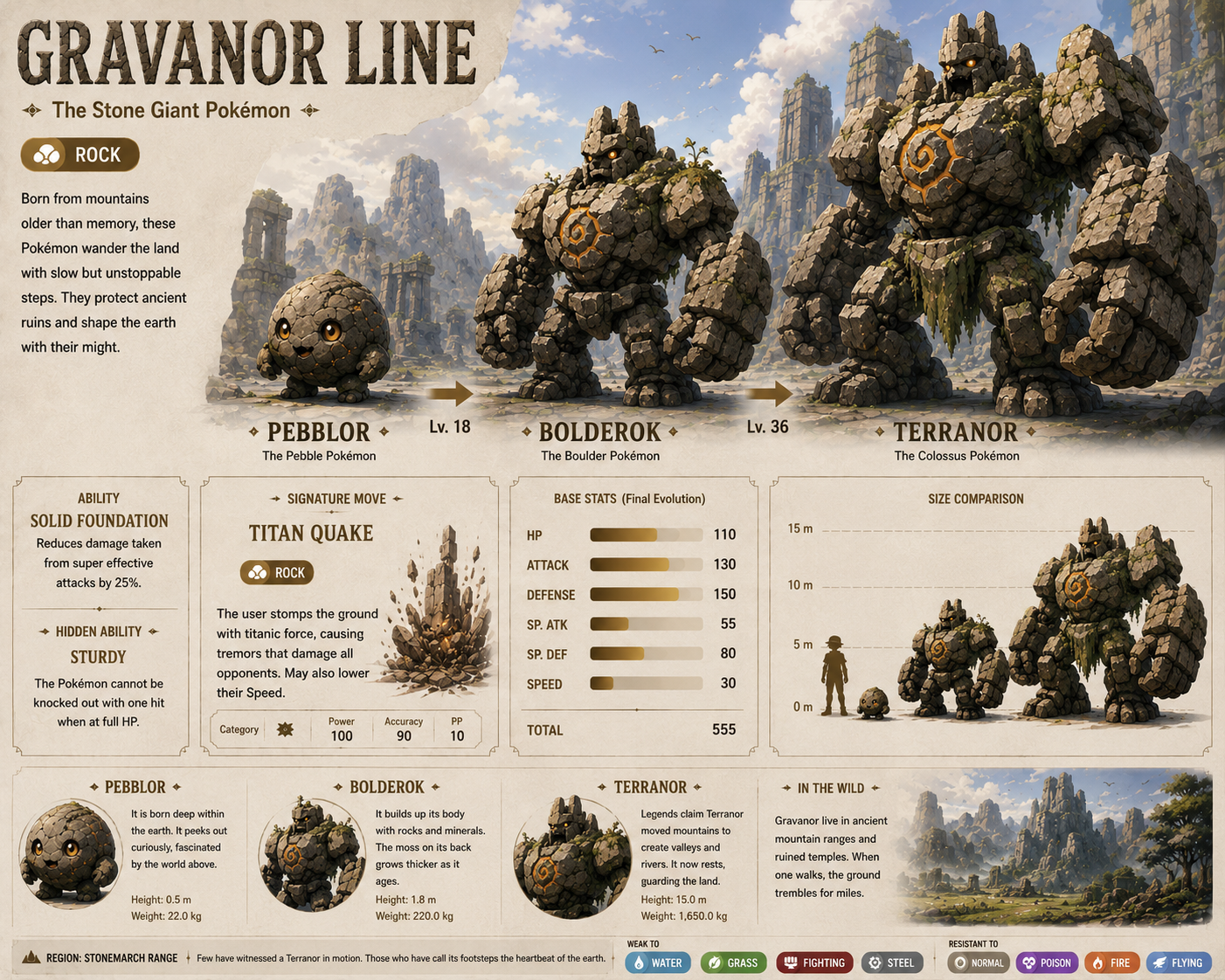 Gravanor Evolution Line