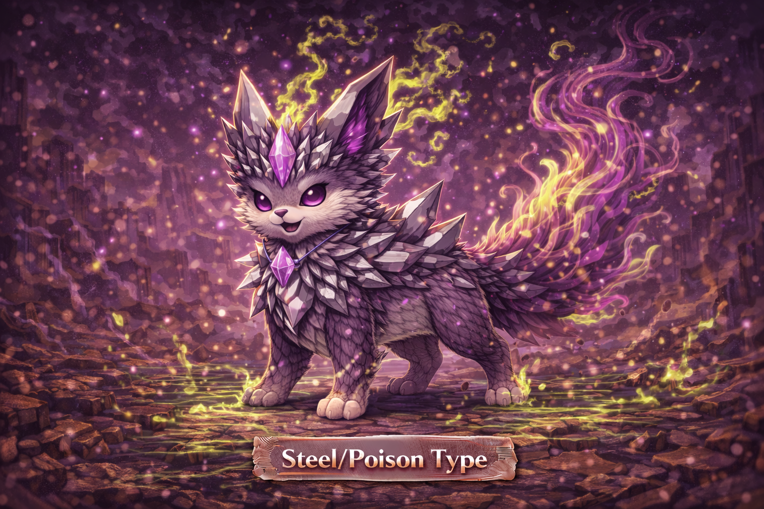 Ironblight Poison/Steel Evolution